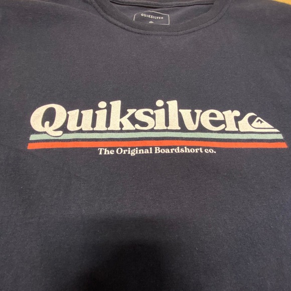 Quiksilver T Shirt Black Men's Large - Picture 2 of 6
